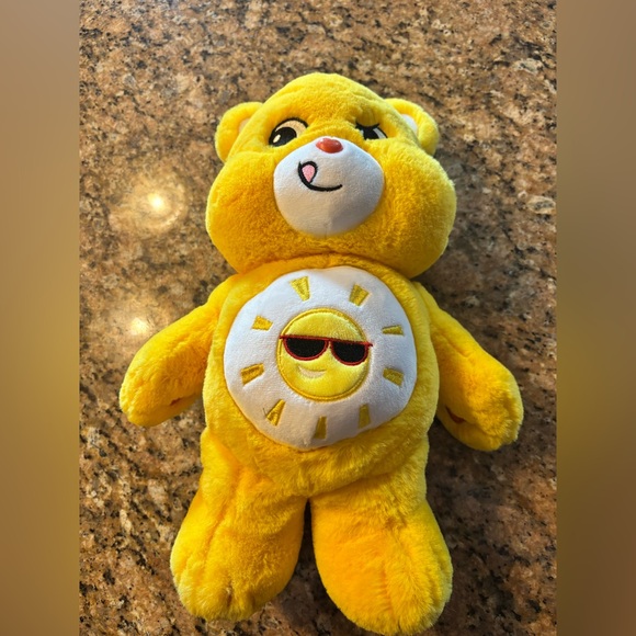 Care Bears Sunshine Yellow Plush - Picture 1 of 1